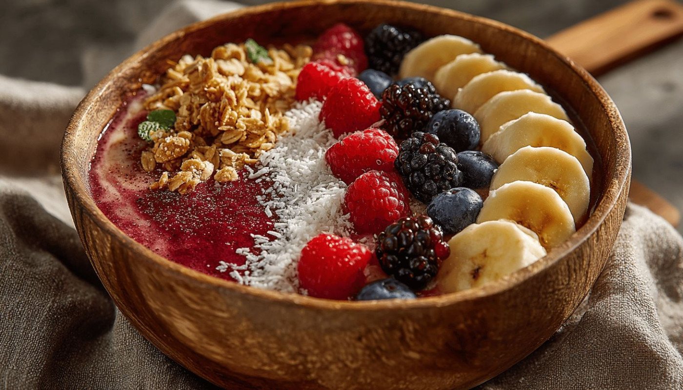 Recettes de smoothie bowls nutritifs pour un petit-déjeuner complet et équilibré